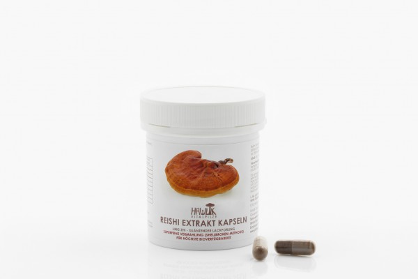 Reishi Extrakt - 60 Kapseln - bio - Hawlik