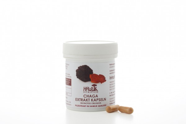 Chaga Extrakt - 60 Kapseln - Hawlik